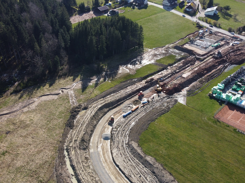 Erschließung Gewerbegebiet Herdweg/Strut